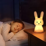 Rabbit Night Light - Baby Night Light - Touch Activated