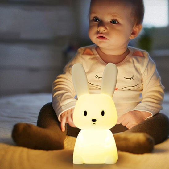 Rabbit Night Light - Baby Night Light - Touch Activated