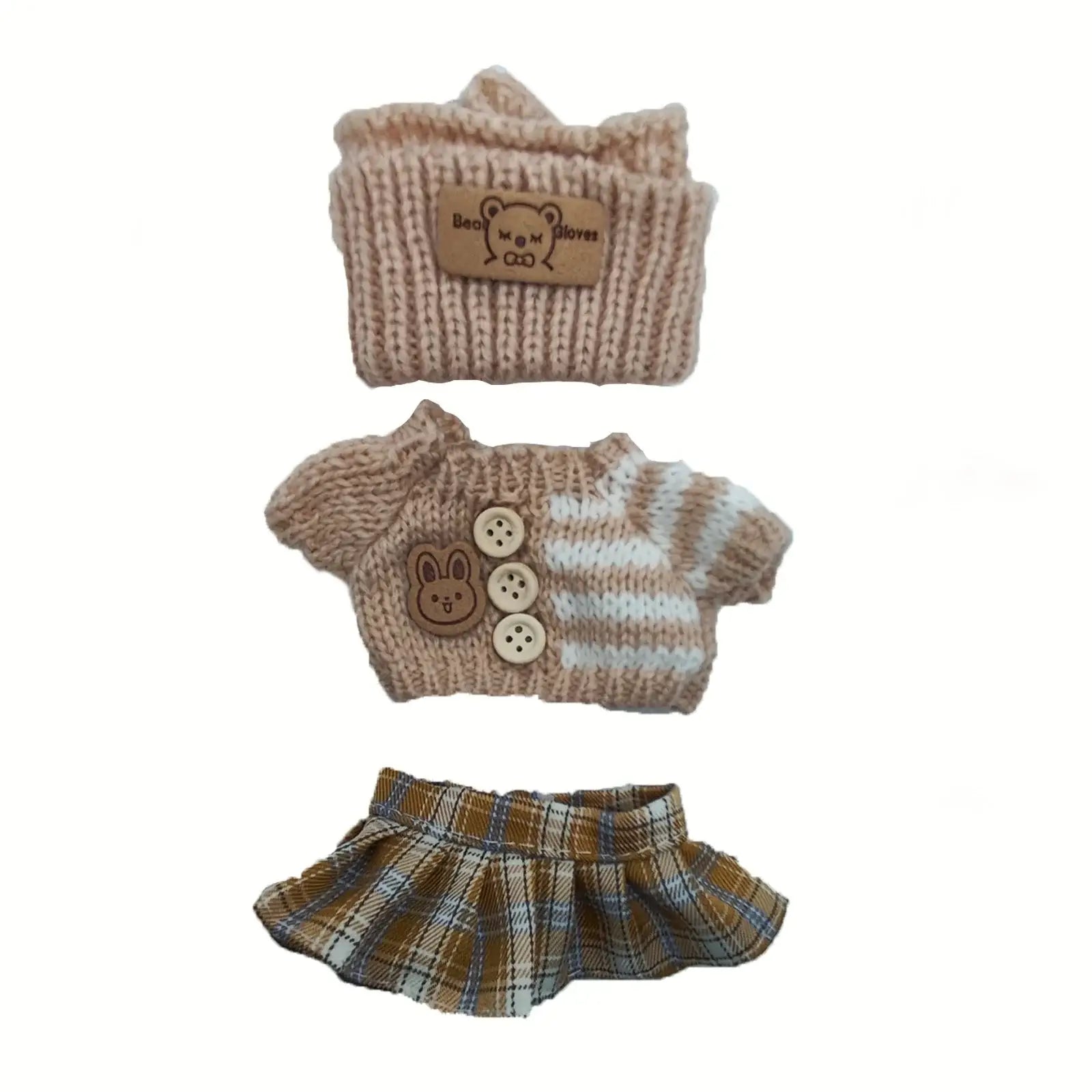 Labubu Clothing Shorts Jumper and Beanie