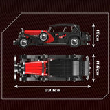 Vintage brick car to build