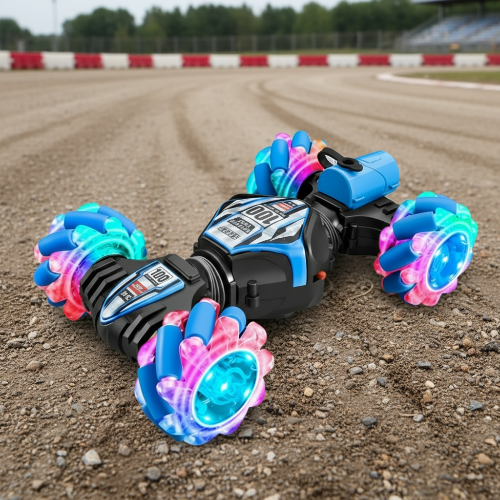 Macchina telecomandata 4WD con spray luminoso – SpinJet
