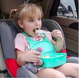 Premium Waterproof 3D Bib (Crumb Catcher Anti-Mess)