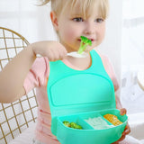 Premium Waterproof 3D Bib (Crumb Catcher Anti-Mess)
