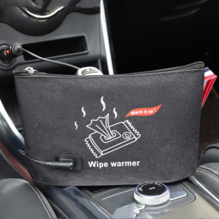 The CozyTouch | Pochette Chauffante Portable pour Lingettes Bébé