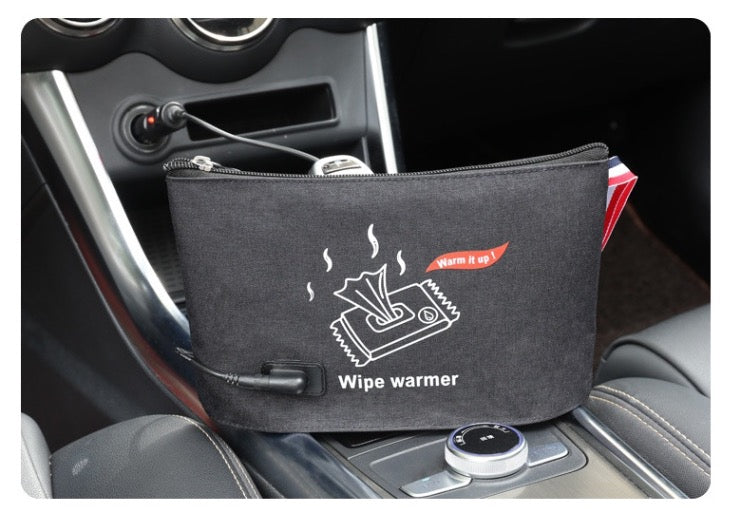 The CozyTouch | Pochette Chauffante Portable pour Lingettes Bébé