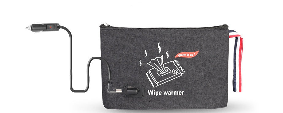 The CozyTouch | Pochette Chauffante Portable pour Lingettes Bébé