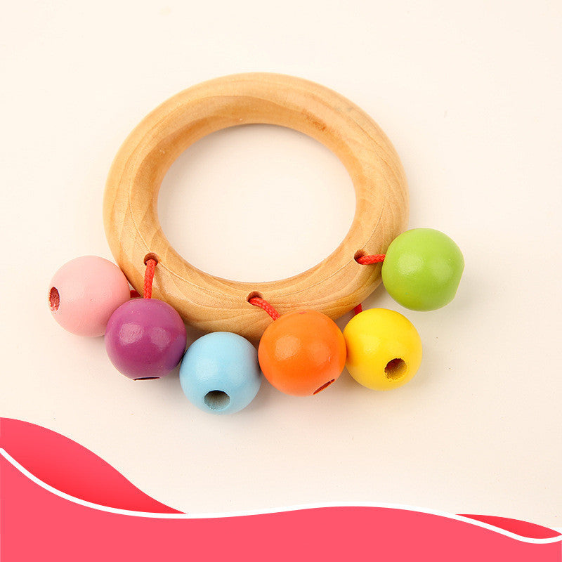 Sonagli e campane sensoriali in legno Montessori Nature™ (faggio biologico)
