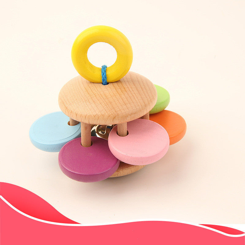 Sonagli e campane sensoriali in legno Montessori Nature™ (faggio biologico)