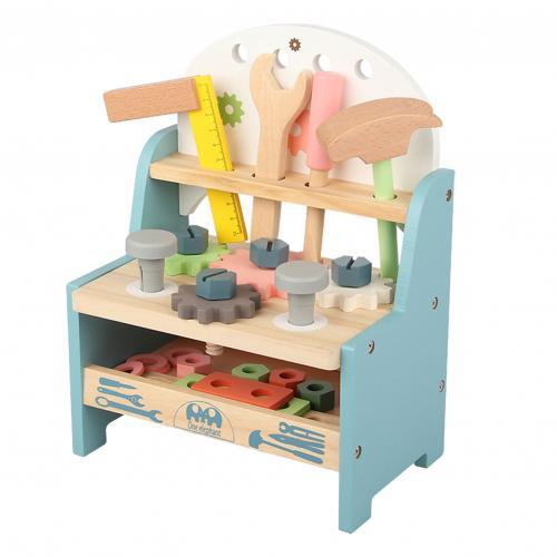 Établi en Bois pour Petit Constructeur (Compétences Motrices Montessori)
