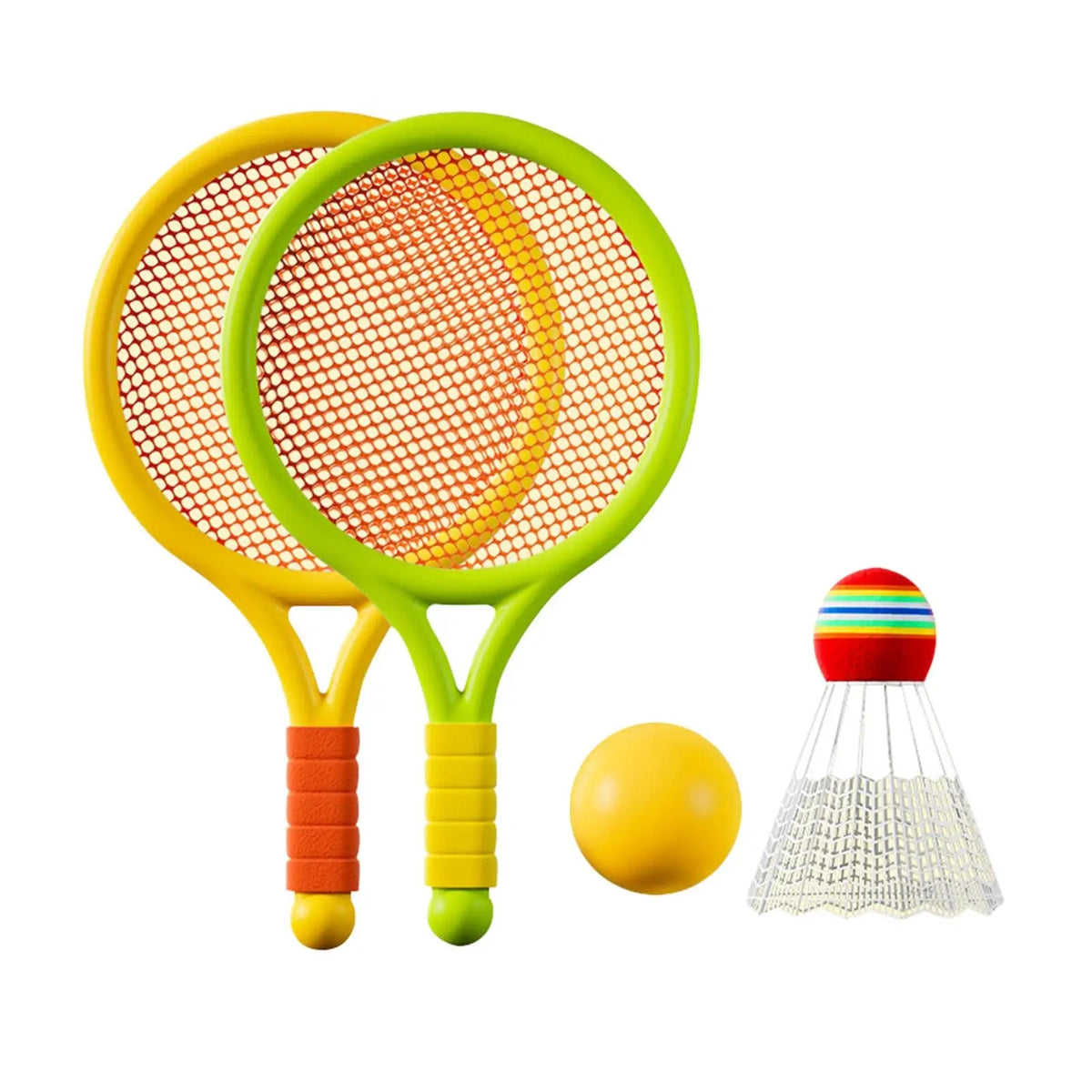 Set de badminton coloré pour enfants – 4 pièces